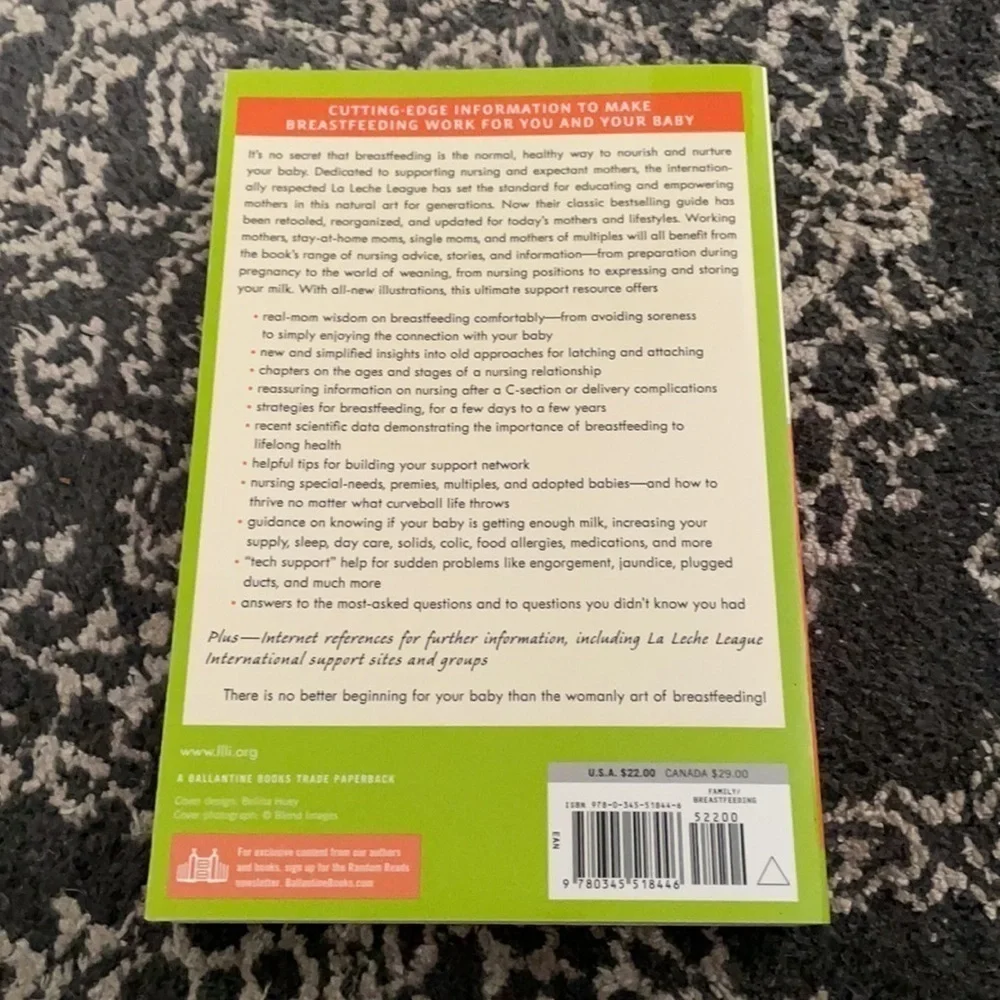 The Womanly Art of Breastfeeding Book - Picture 3 of 4